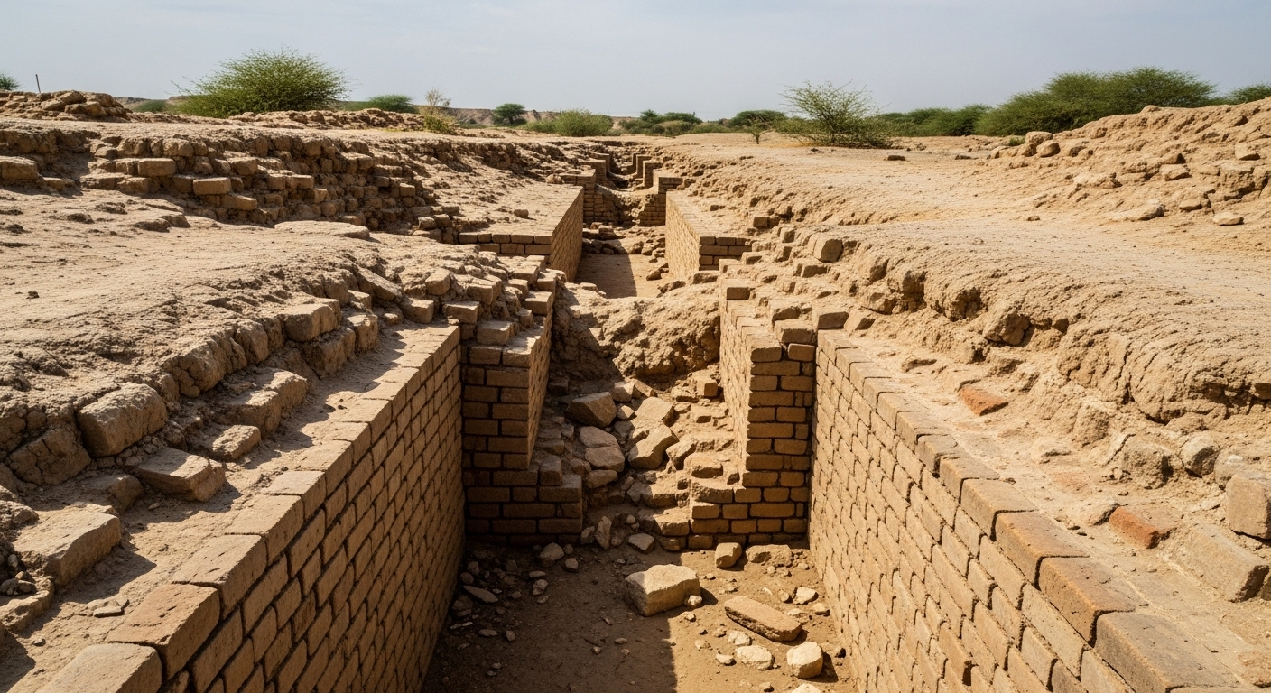Kota Bawah Tanah Ditemukan di Mohenjo-Daro: Jejak Teknologi Hidrolik Peradaban Sungai Indus